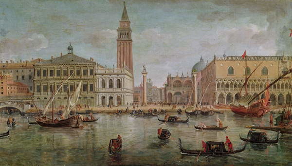 Плакат View of Venice, 1719
