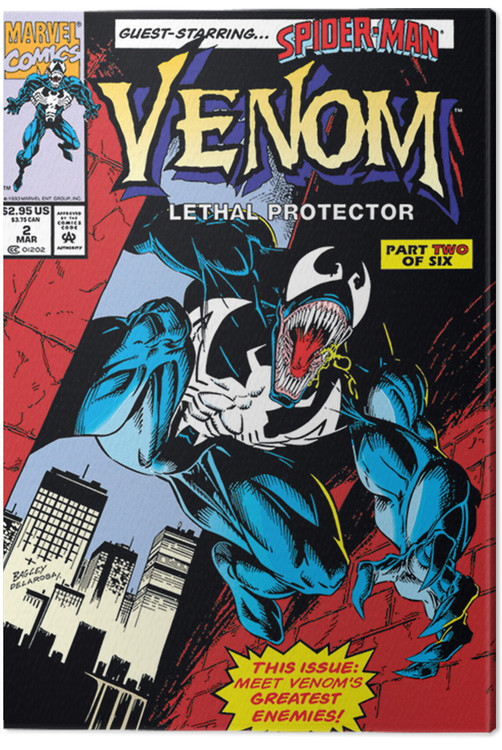 Canvas-taulu Venom - Lethal Protector Comic Cover