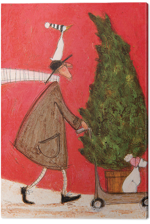 Принти на полотні Sam Toft - Little Silent Christmas Tree