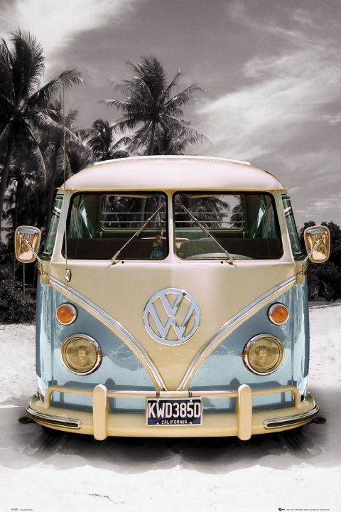 Плакат VW California camper