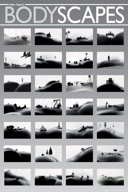 Плакат Body scapes