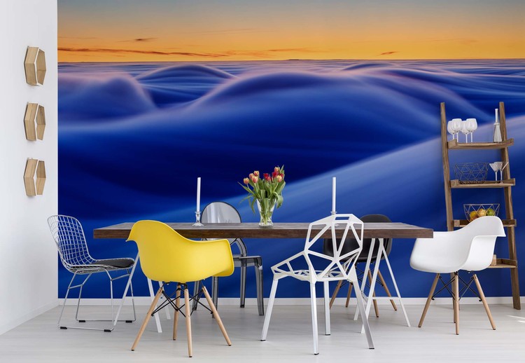 Waves Wallpaper Mural