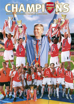 Плакат Arsenal - champions 04