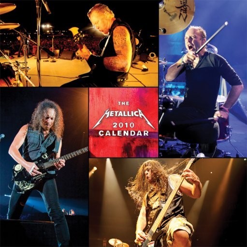 Календар 2027 Official Calendar 2010 METALLICA