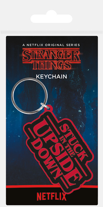 Keychain Stranger Things - Stuck In The Upside Down