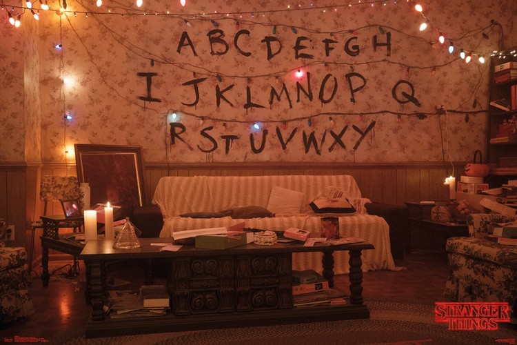 Плакат Stranger Things - Alphabet