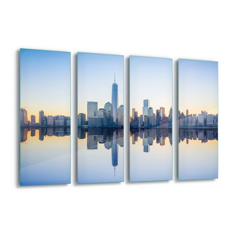 Glass Art Manhattan Mirror