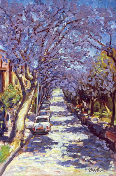Наклейка North Sydney Jacaranda, 1990