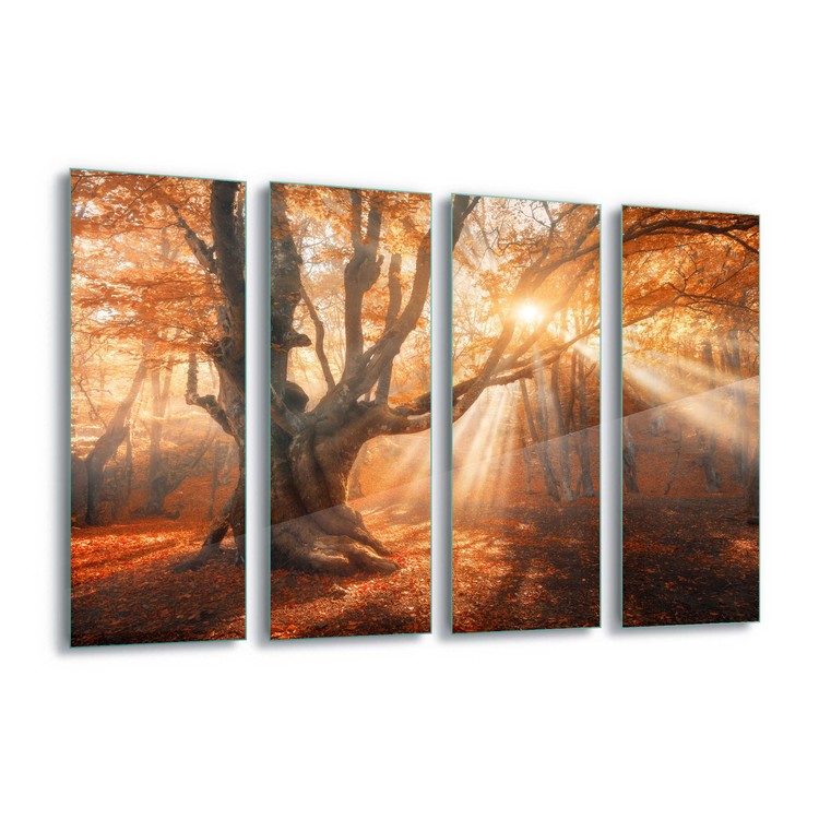 Glass Art Autumn Magic