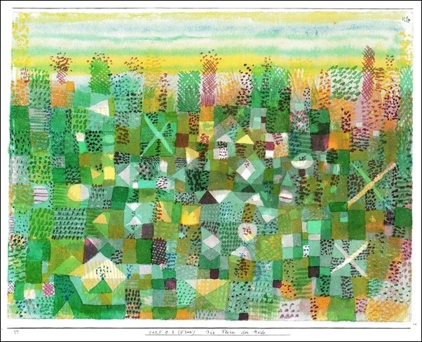 Art Print P.Klee - Die Flora Der Heide