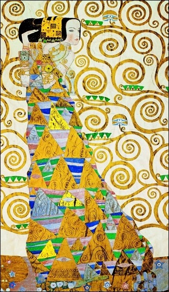 Gustav Klimt - L Attesa Картина