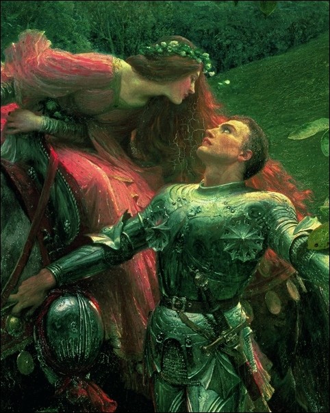 Dicksee - La Belle Dame Sans Merci Картина