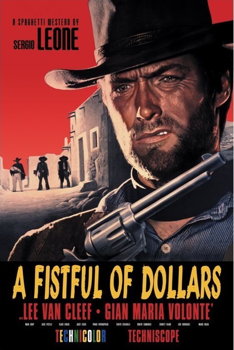 Плакат FISTFULL OF DOLLARS