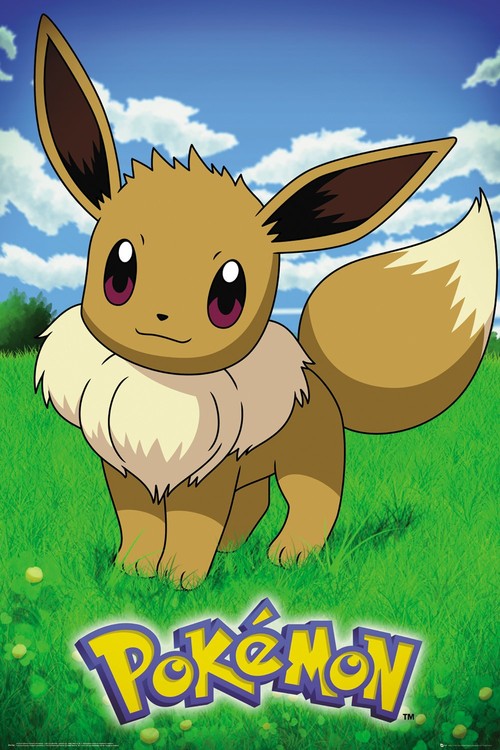Плакат Pokemon - Eevee
