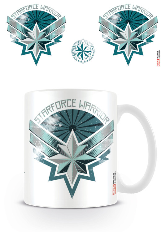 Mug Captain Marvel - Starforce Warrior