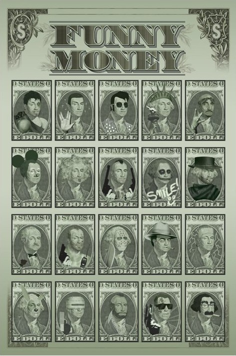 Poster Funny money