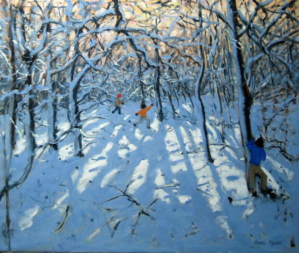 Плакат Winter woodland, near Newhaven, Derbyshire