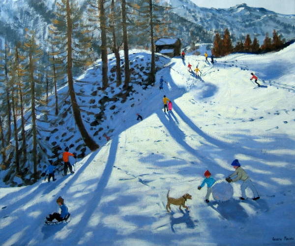 Принти на полотні Large Snowball, Zermatt