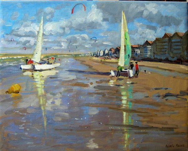 Плакат Reflection, Bray Dunes, France