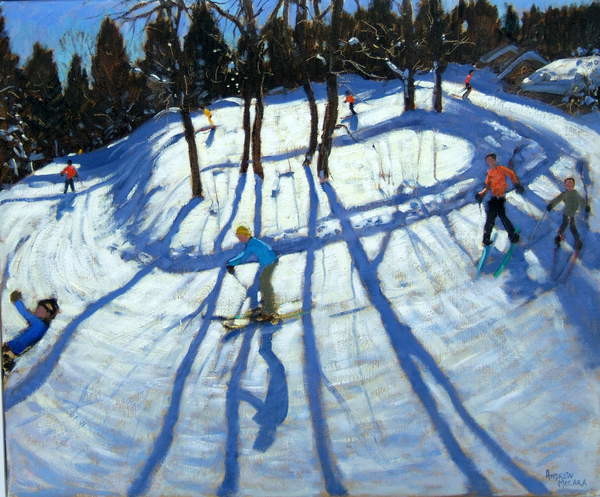 Плакат Winding Trail, Morzine