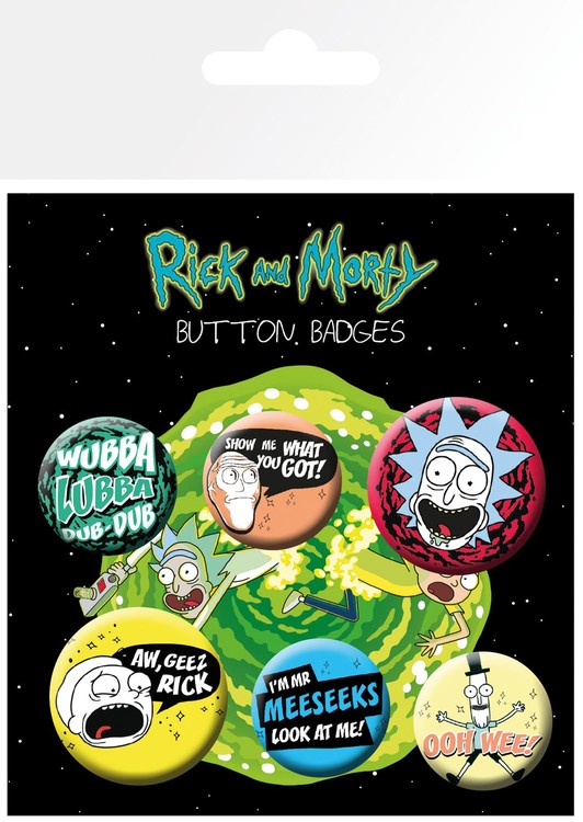 Merkkisetti Rick and Morty - Mix