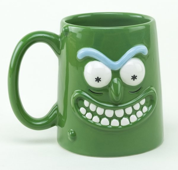 Чаша Rick and Morty - Pickle Rick