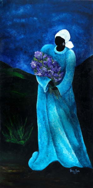 Плакат La Dame en Bleu, 2009