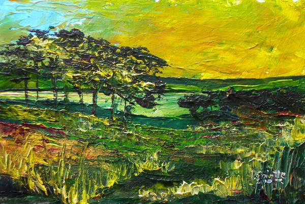 Плакат Vers L'Etang de Miragoane, 2010