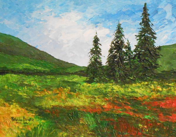 Плакат Down the valley, 2012