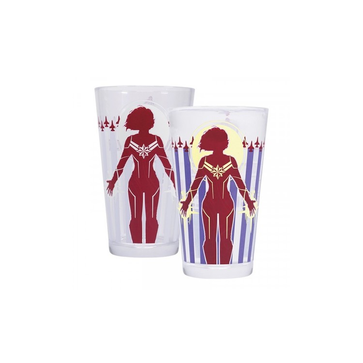 Steklenica Marvel - Captain Marvel