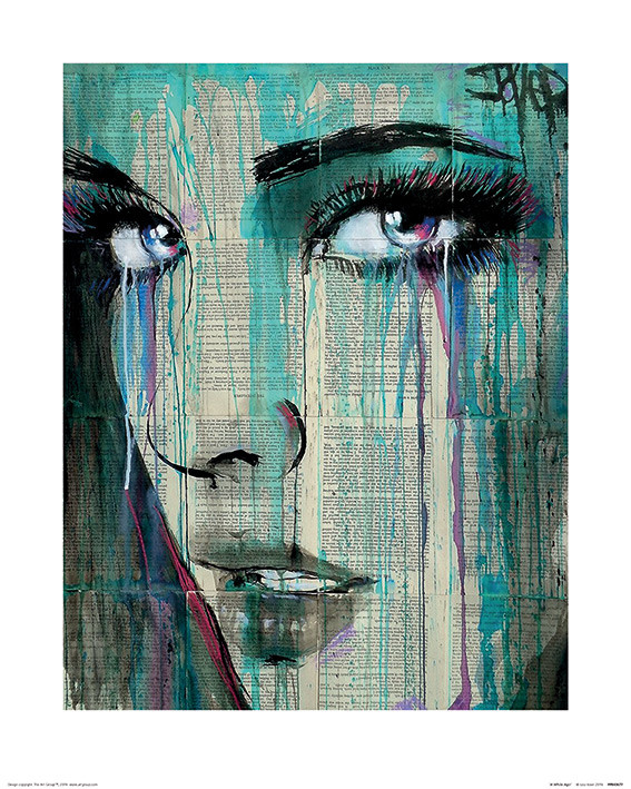 Художествен печат Loui Jover - A While Ago