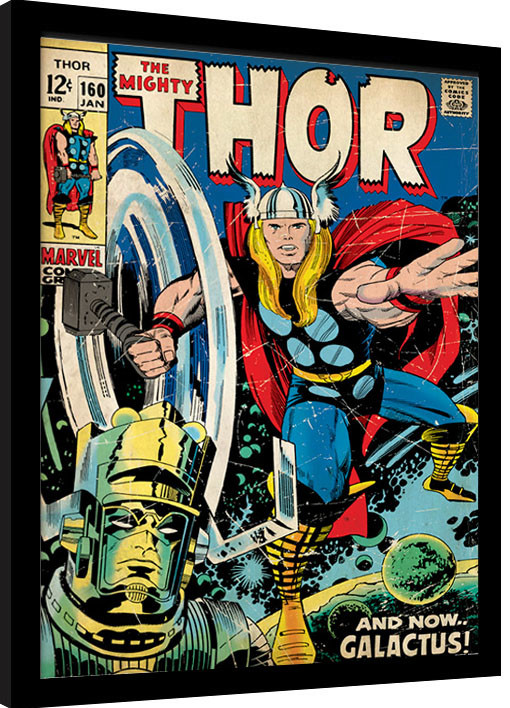 Uokvirjen plakat Thor - Galactus
