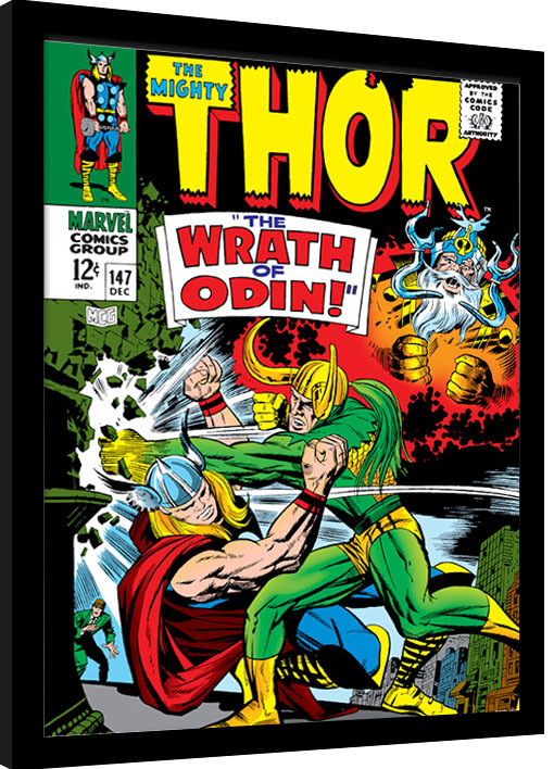 Κορνιζαρισμένη αφίσα Thor - Wrath of Odin