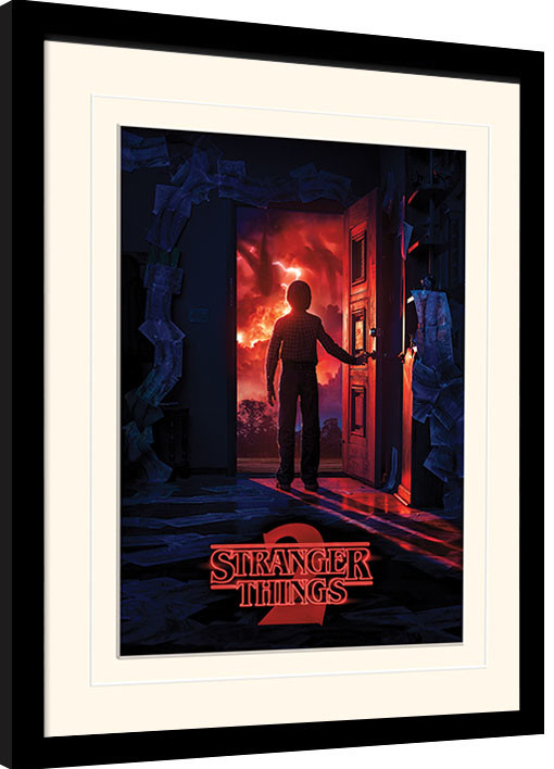Kehystetty juliste Stranger Things - Doorway