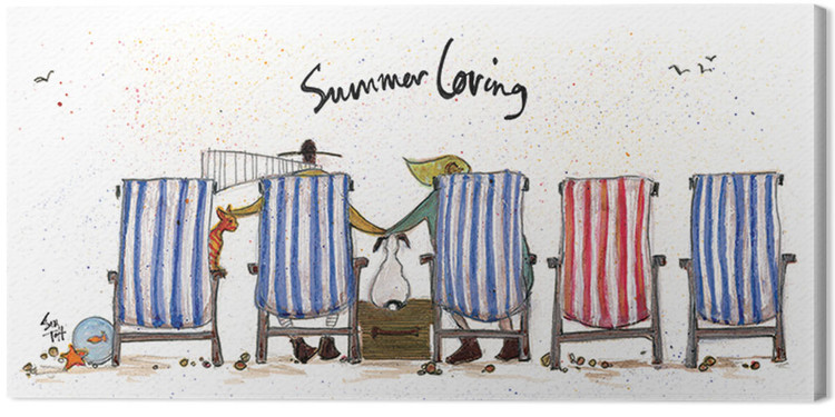 Принти на полотні Sam Toft - Summer Loving