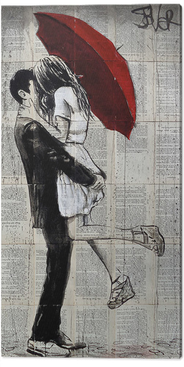 Принти на полотні Loui Jover - Forever Romantics Again
