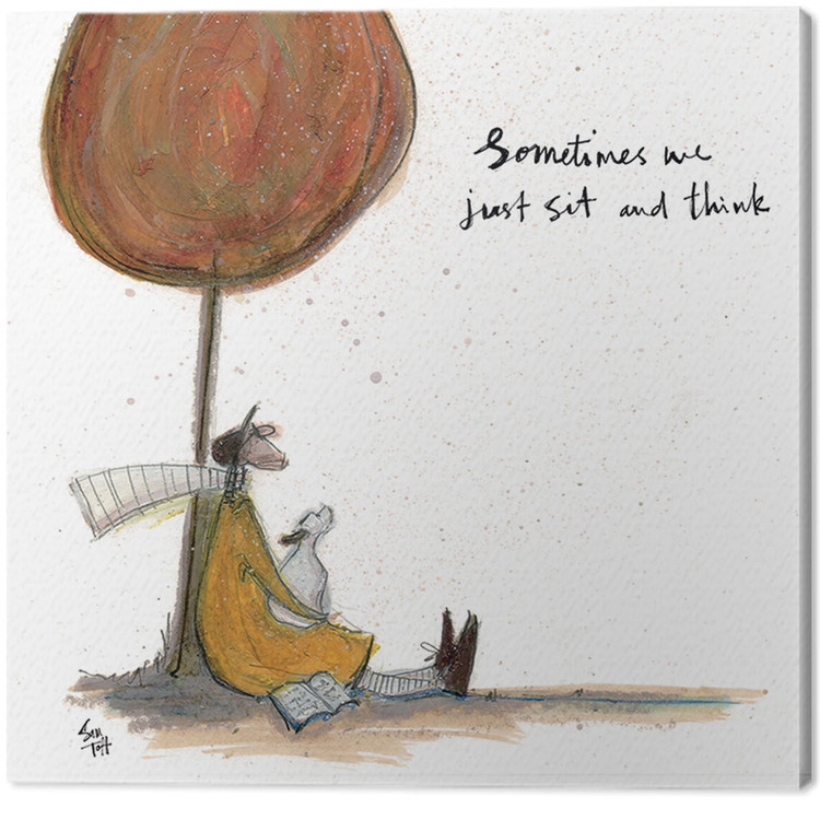 Принти на полотні Sam Toft - Sometimes we Just Sit and Think