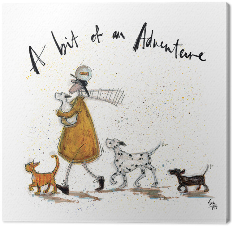 Принти на полотні Sam Toft - A Bit of an Adventure