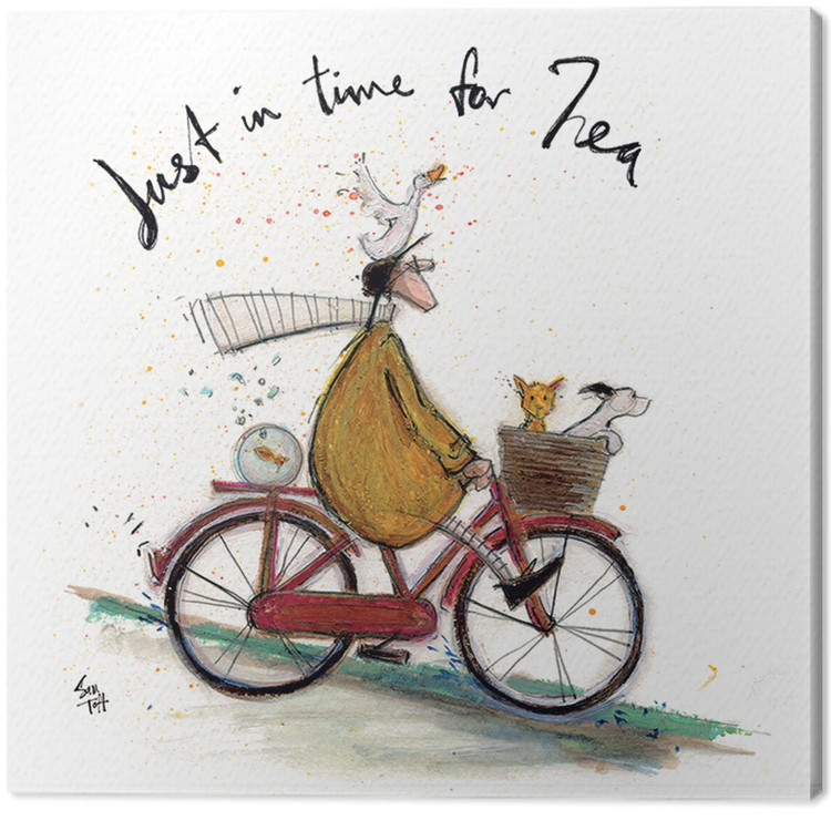 Принти на полотні Sam Toft - Just in Time for Tea