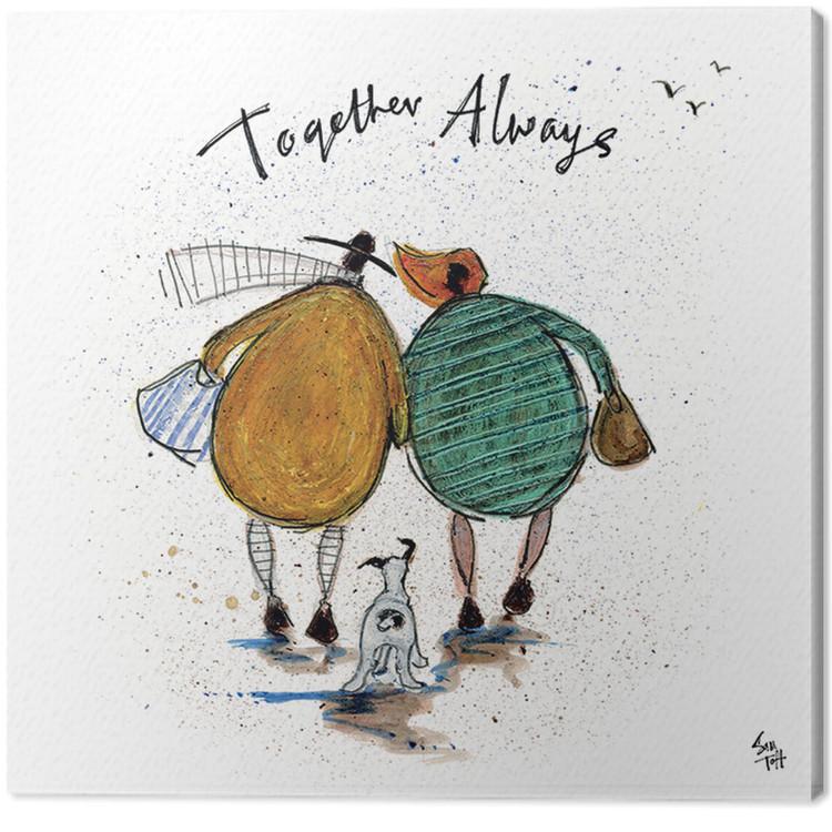 Принти на полотні Sam Toft - Together Always