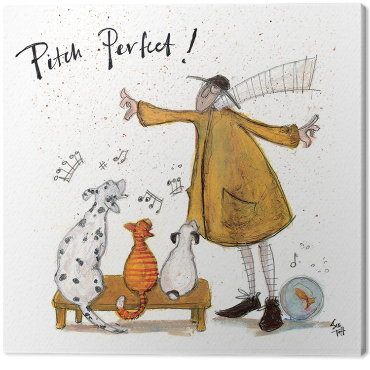 Принти на полотні Sam Toft - Pitch Perfect