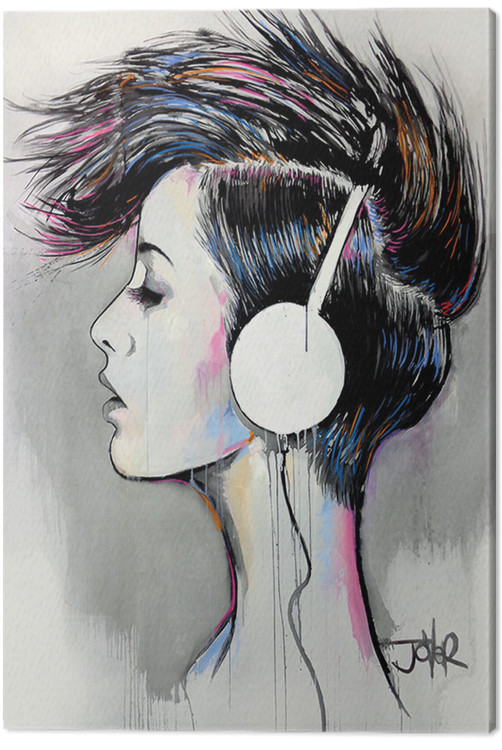 Εκτύπωση καμβά Loui Jover - Inner Beat