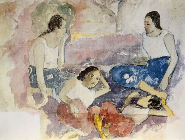 Принти на полотні Tahitian Women, from 'Noa Noa, Voyage a Tahiti'