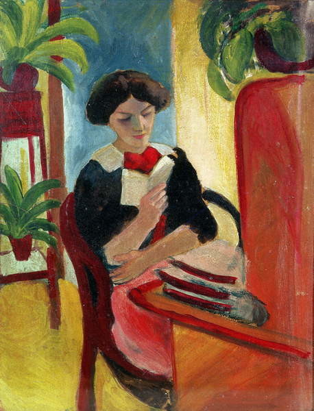 Плакат Elizabeth Reading