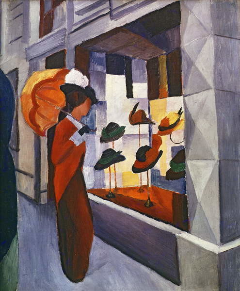 Плакат In front of the Hat Shop, 1914