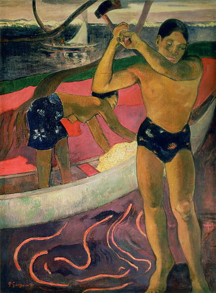 Плакат The Man with an Axe, 1891