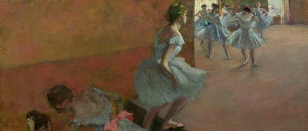 Плакат Dancers Ascending a Staircase, c.1886-88
