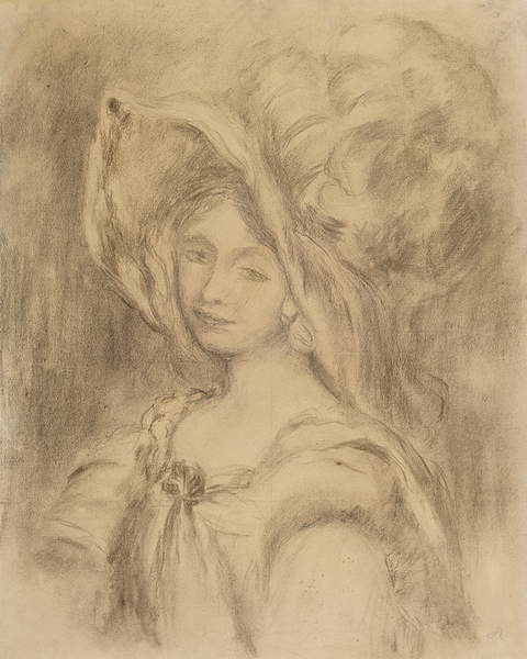 Плакат Mme Dieterle in a Hat, c.1896