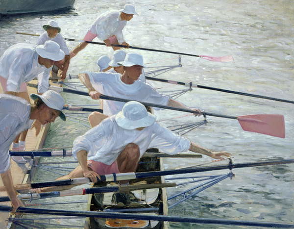 Плакат Securing Oars, Henley