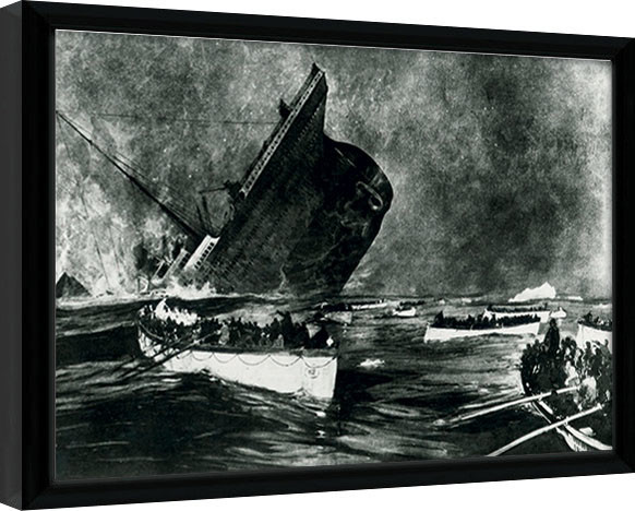 Uokvireni poster Titanic